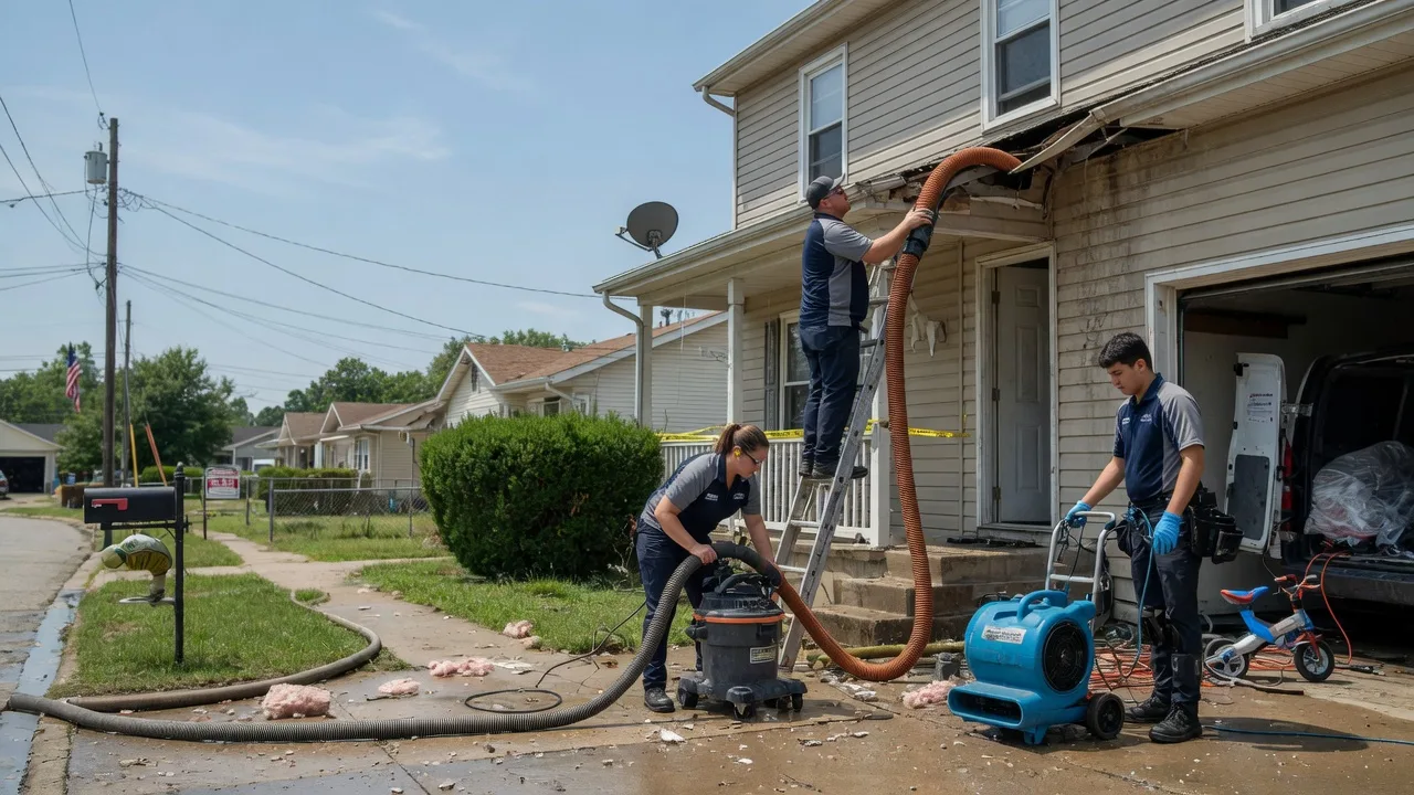 Water Damage Restoration in Middlebourne, WV near me